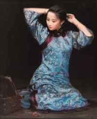 蒋昌一 1996年作 少女